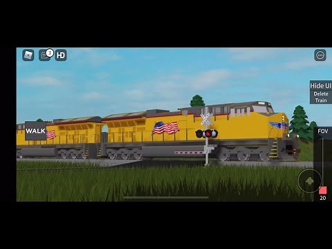 Train Simulator (Beta) railfanning part 2 (ROBLOX)