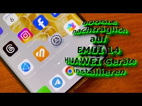 Install GOOGLE on HUAWEI devices with EMUI 14 🤯 [Installation guide] [4K] [English]