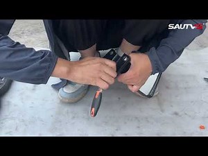 Installation of SAUTVS Side Mirror for Honda Pioneer 1000 2016 to 2025