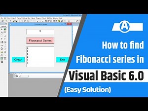 How to find Fibonacci series in visual basic 6.0
