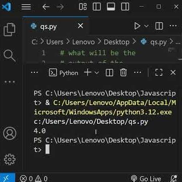 Division operator #python #code #shorts.