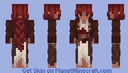 blood and gold Minecraft Skin