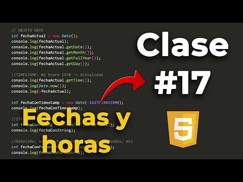 ⭐[JS] 17 LEARN TO CREATE Dates and Times with the DATE object - 📚 JAVASCRIPT Course