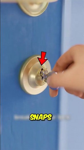 If Your Key Breaks Inside the Lock… Do This Trick!
