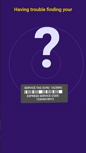 How to use BIOS to find Dell Service Tag