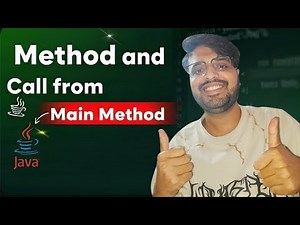 "How to Call a Method from Main Method in Java | Step-by-Step Tutorial 🚀"