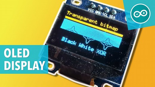 Tutorial 18 - Graphic 128X64 I2C OLED display with SSD1306 controller