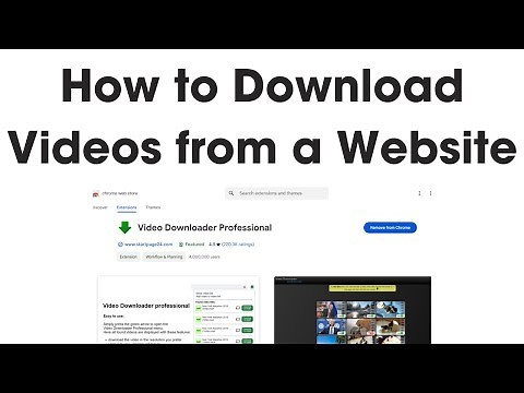 How to Download Videos from Any Website for Free | Video Downloader Professional Tutorial