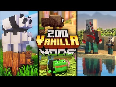 TOP 200 Vanilla+ Minecraft Mods For 1.20 | EP. 2 (2024) [Forge/Fabric]