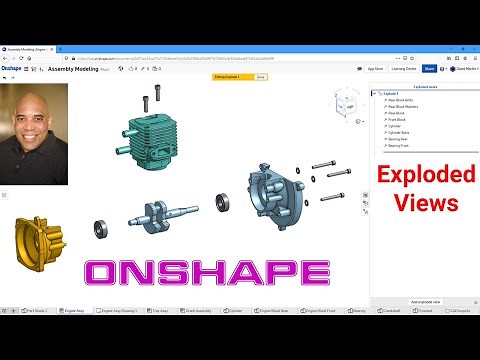 Onshape - How to Create Exploded Views | Assemblies and Drawings