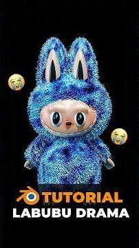 Blender Tutorial: How to Model Labubu (Follower Request 😭)