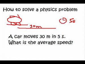How to Solve Any Physics Problem