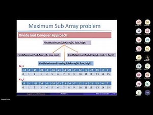 Master the Maximum Subarray Problem | Divide and Conquer Algorithm Explained O(n log n) |Dr. Durgesh