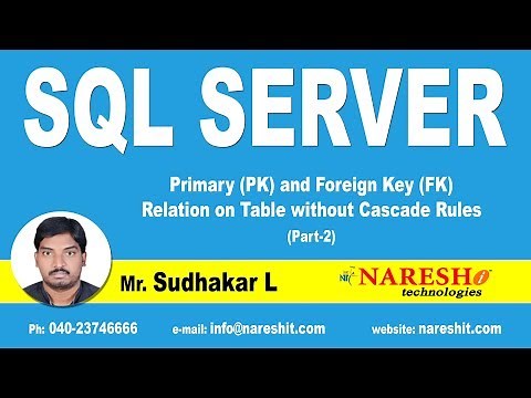 Primary (PK) and Foreign Key (FK) Relation on Table without Cascade Rules Part 2 | MSSQL Training