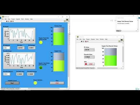LabVIEW Client server concept using global variables