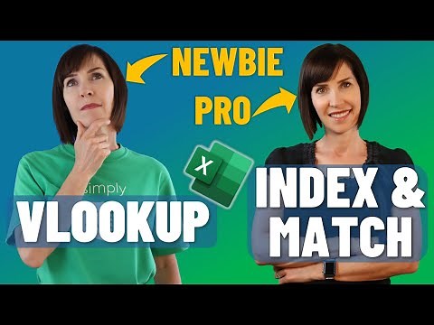 4 Mins. to MASTER Excel INDEX & MATCH formulas!