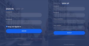 Login and Registration Form in Html and Css with Source Code