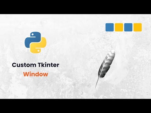 How to Create a CustomTkinter Window in Python | Build Your First Modern GUI App