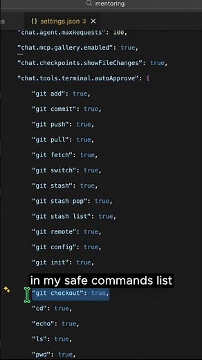 🔒Terminal Commands in VS Code Chat