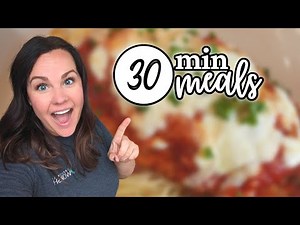 These EASY 30 MINUTE dinners are PERFECT for your menu this week!