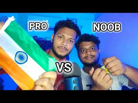 ASMR NOOB VS PRO ASMRTIST WITH MY FRIEND