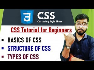 CSS Tutorial for Beginners in [Hindi] | HTML & CSS | by Rahul Chaudhary