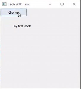 PyQt5 Tutorial - Buttons and Events