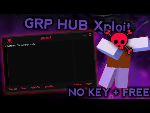 [NEW] Roblox Executor GRP HUB Xploit | NO KEY + FREE And Executes 99% Scripts