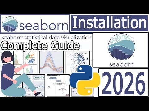 How to Install Seaborn with latest Python on Windows 10/11 [ 2026 Update ] Data Visualizations Tool