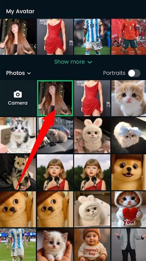 11K views · 50 reactions | Want to make a mermaid transformation video like this? It's very simple. First, open the DreamFace app and tap "Avatar Motion". Upload your photo and select "Mermaid up" below. Finally, tap "create". Wait a moment, and your mermaid transformation video will be generated. Have you learned it? Go ahead and try making your mermaid transformation video ! #Dreamface #mermaidfilter #aifilter #mermaid | DreamFace | Facebook