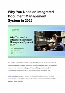 Integrated Document Management System - SlideServe