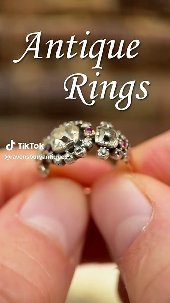 POV: Antique rings through the ages… Which is your favourite period of historical jewellery? 🤔💭💍 #antiquering #antiquejewelry #jewelry #historytok #fineart