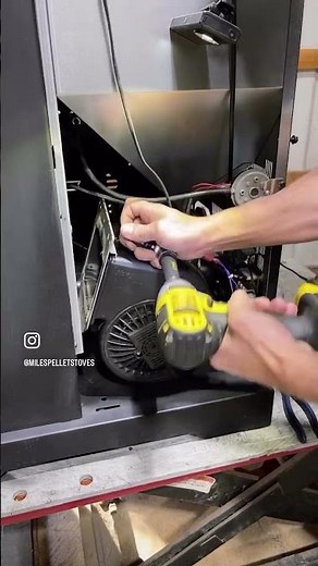 Pelpro PP130 Auger Motor Removal 🔥 #pelletstove #diy #home #fall #fireplace #howto #repair #fix