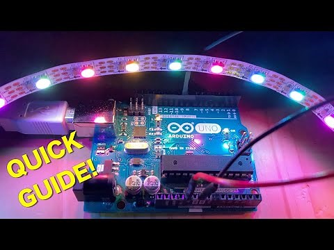 Addressable LED Strip + Arduino (Tutorial)