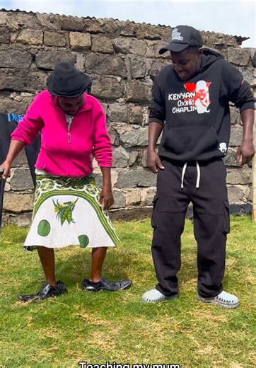 Teaching My Mum the Charlie Chaplin Style