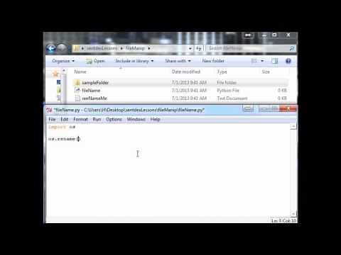 Python Tutorial: How to Rename Files and Move Files with Python