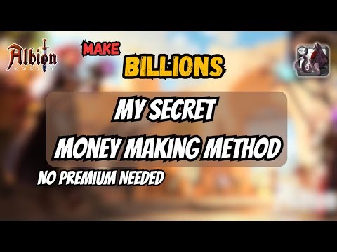 My Secret to Money Making in Albion Online | Easy Silver WITHOUT PREMIUM |