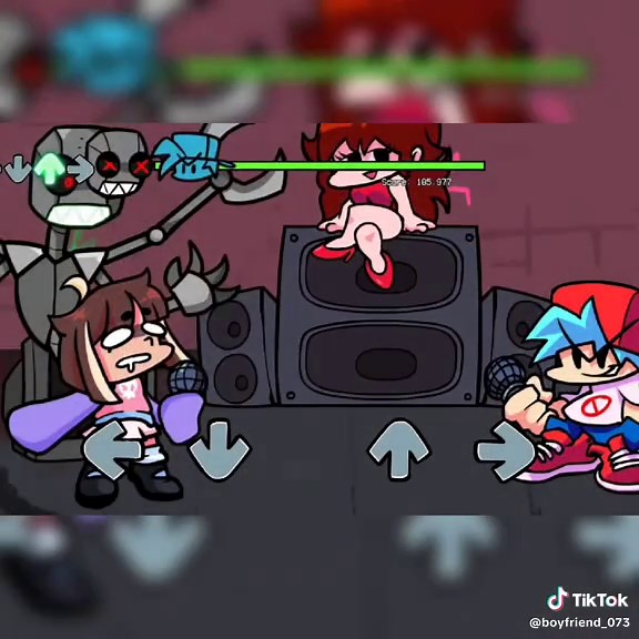 Llegas a esta Parte pero Juegas con los Pulgares en FNF