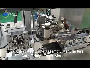 Fully Automated Cable Assembly Manufature