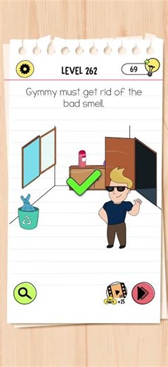 Brain Test 4 Level 262 ~BrainGame~ #braintest #gaming #puzzle #iqtest