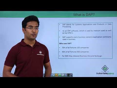 SAP ABAP - Introduction to SAP