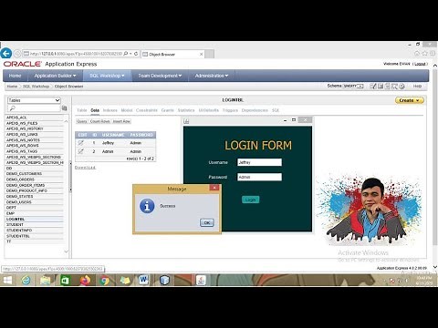 How to create login form in Java Netbeans IDE with Oracle Database XE 11.2 Tutorial