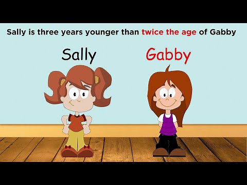 Algebraic Word Problems