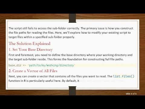 How to Read All Files from a Specific Folder in R
