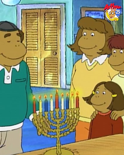 That time Francine taught Muffy about the beauty of Hanukkah on Arthur! P.S. "Arthur's Perfect Christmas" is now streaming on the PBS KIDS Video app! | GBH