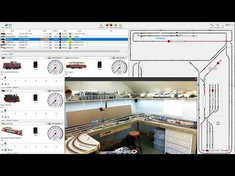 iTrain running my H0e layout using a Z21 and Railcom