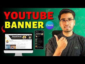 How To Create YouTube Channel Banner or Art in Canva | YouTube Banner Size | 2023