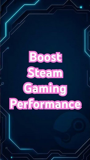 ⚙️ Steam Settings You NEED to Change for Better Performance!