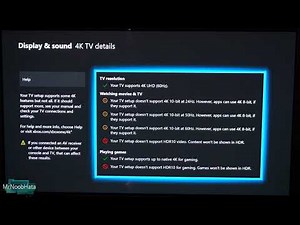 How to Enable 4K HDR on an Xbox One X