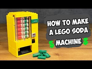 How to make a Lego Soda Machine